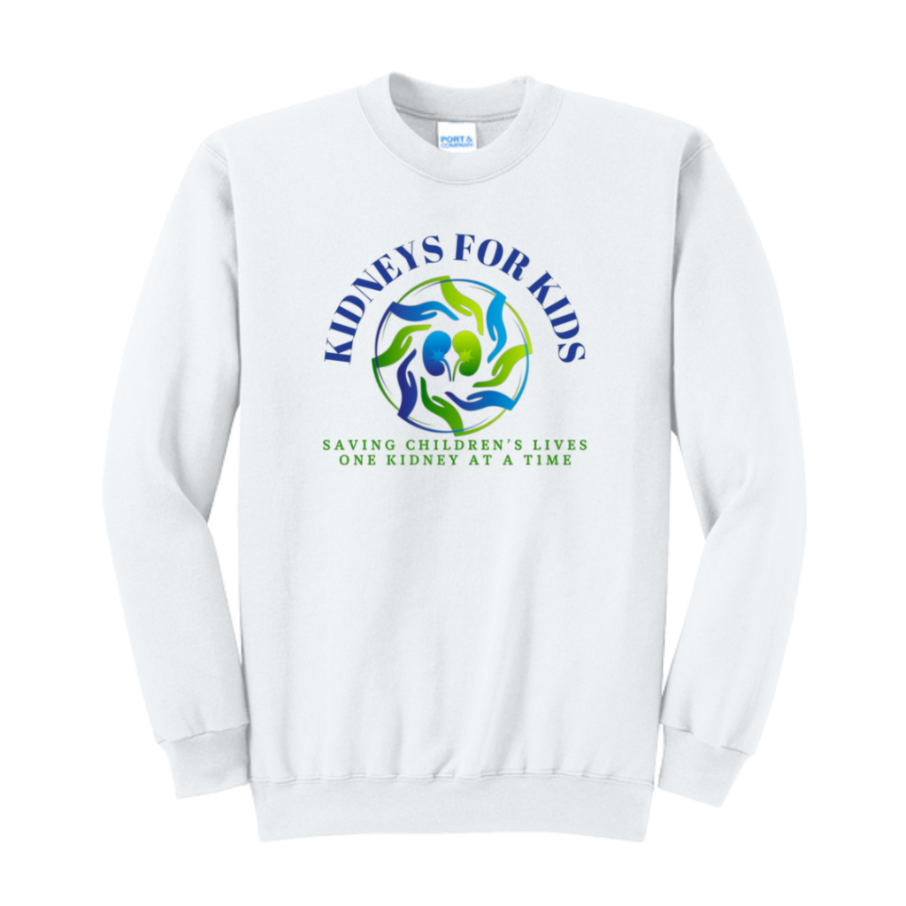 Kidneys For Kids Fleece Crewneck